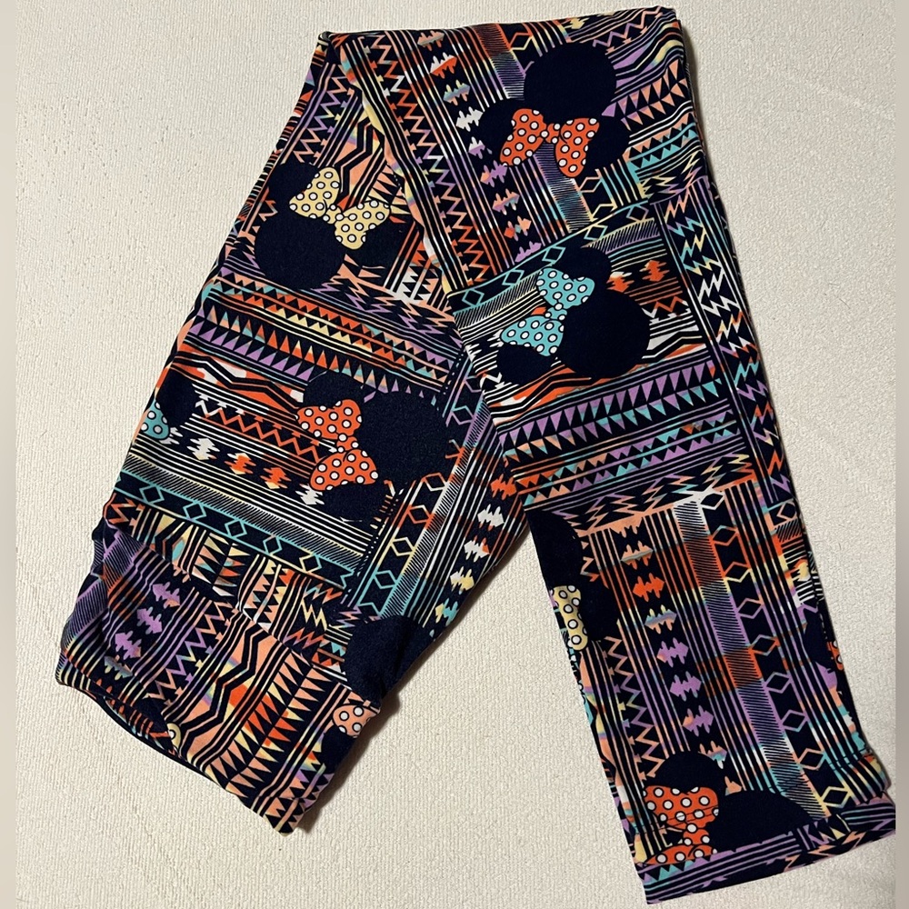 LulaRoe OS Disney Minnie leggings